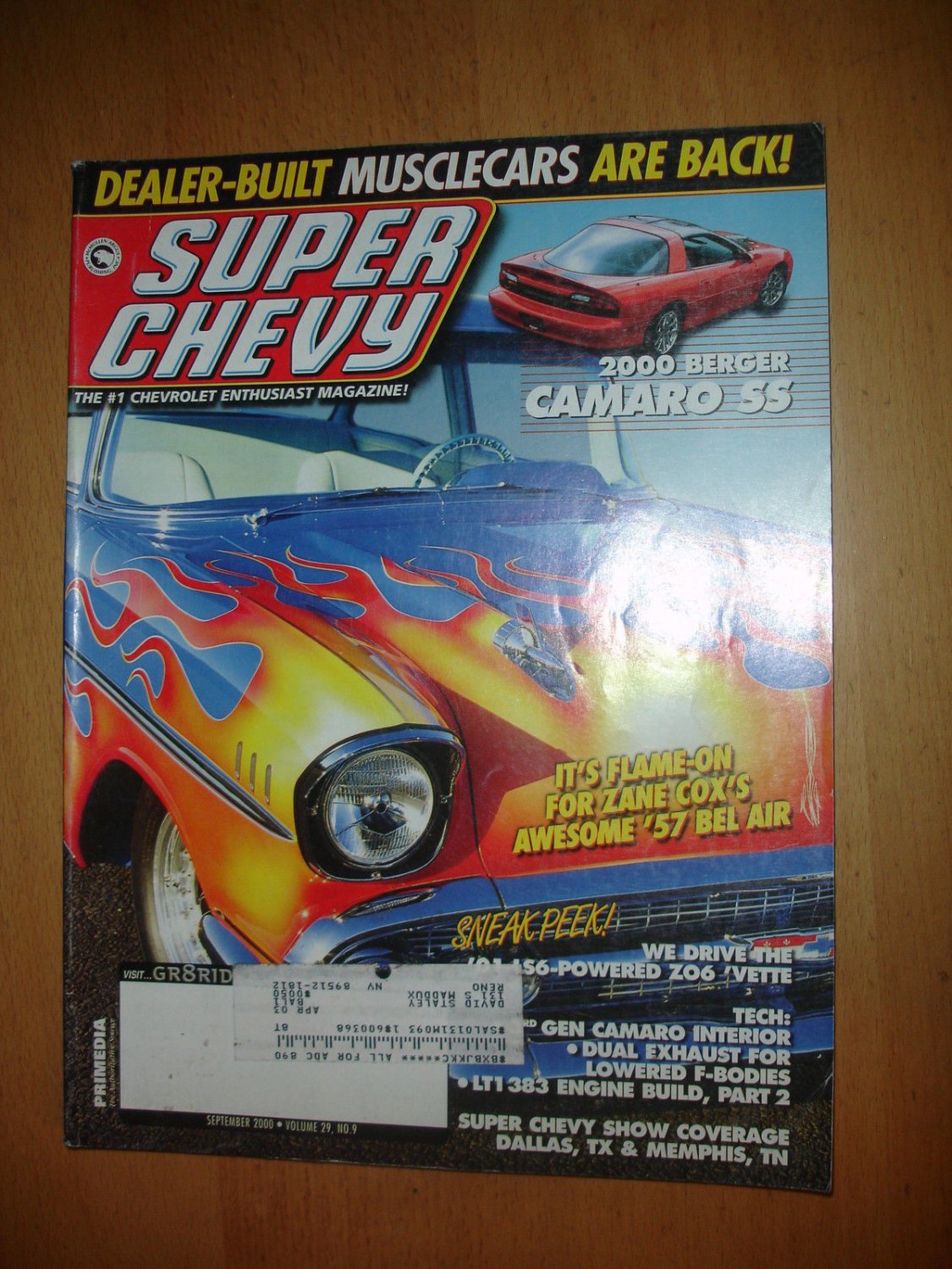 Super Chevy Magazine September 2000