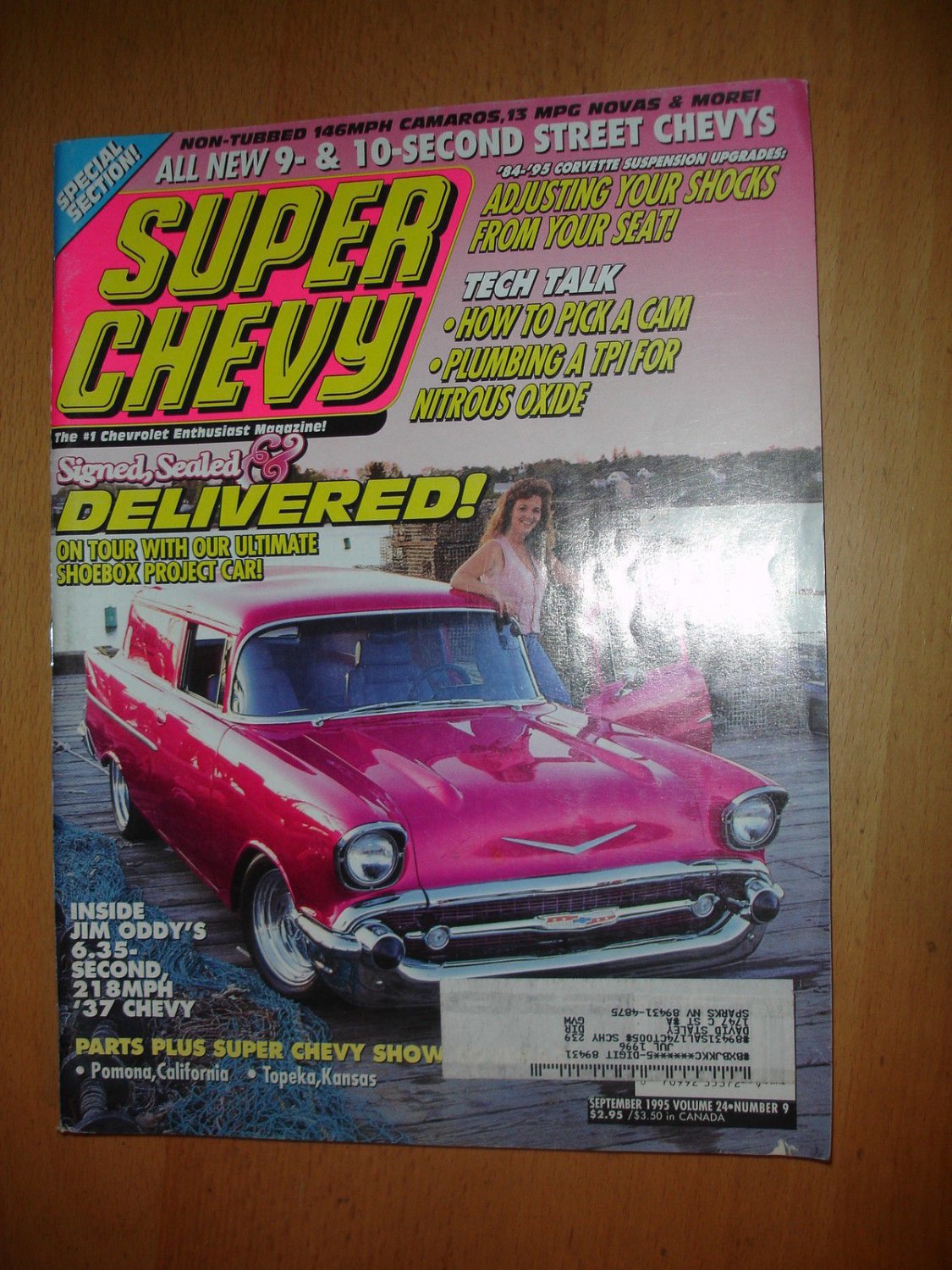 Super Chevy Magazine September 1995