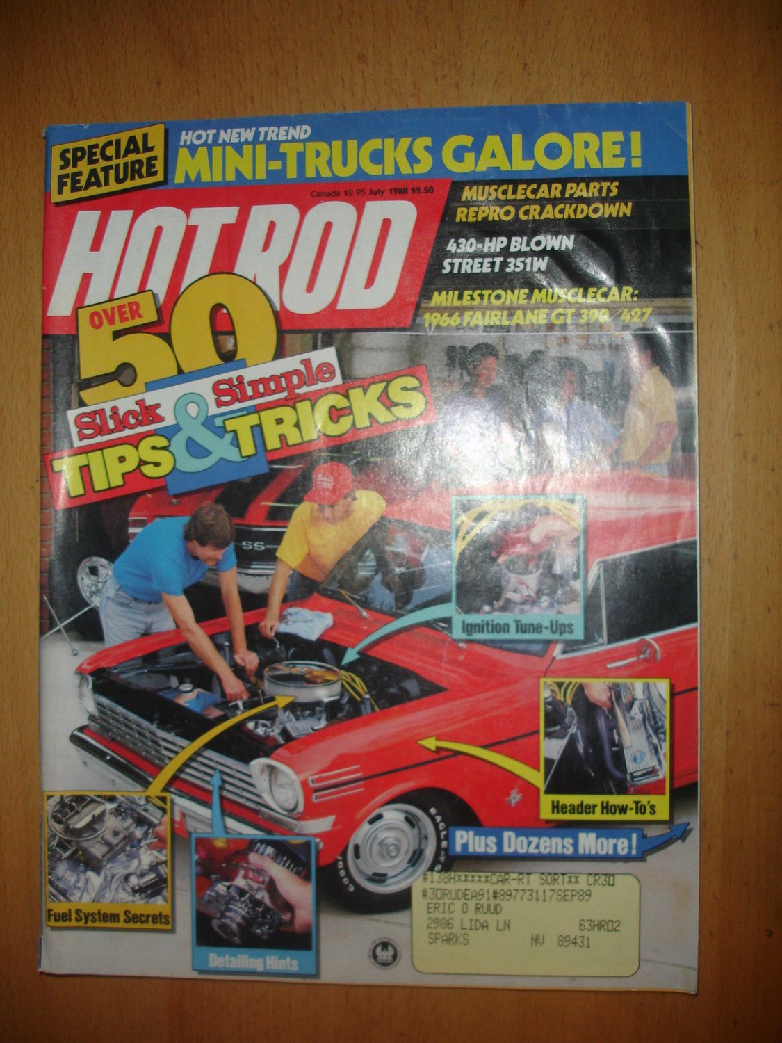 Hot Rod July 1988