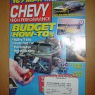 Chevy High Performance Magazine October 1998