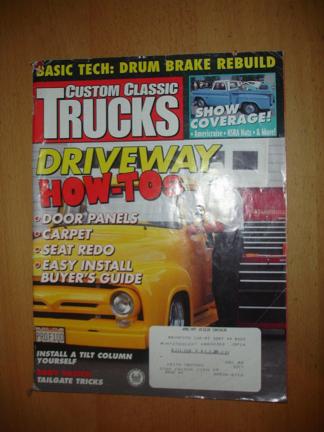 Custom Classic Trucks April 1997