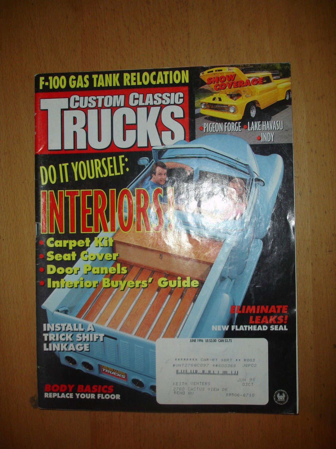 Custom Classic Trucks June 1996