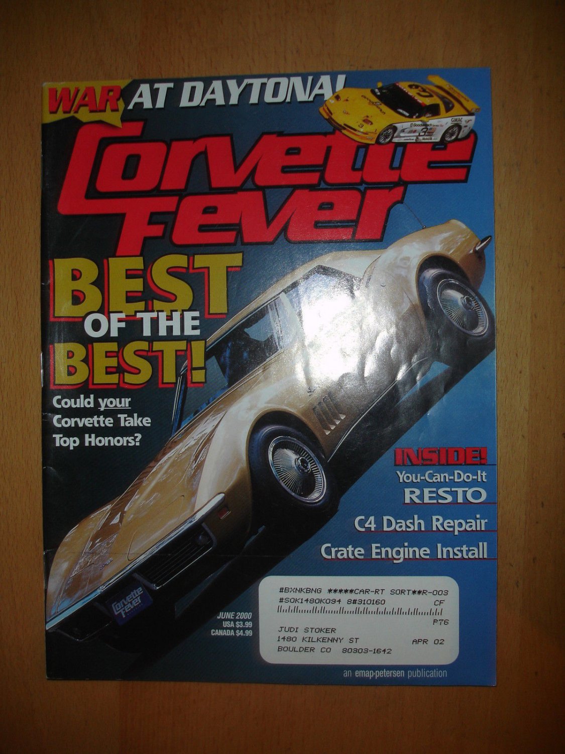 Corvette Fever June 2000