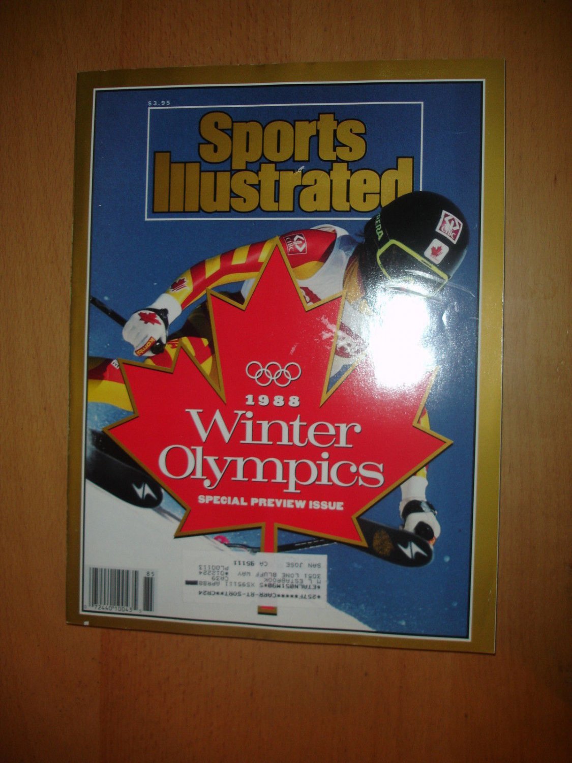 1988 Wayne Gretzky Cover ~ Sports Illustrated ~ A Class Act ~ Edmonton