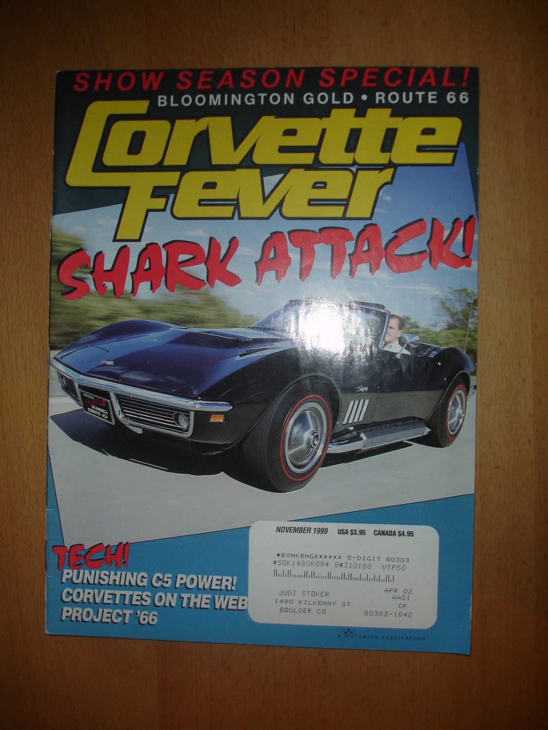 Corvette Fever November 1999