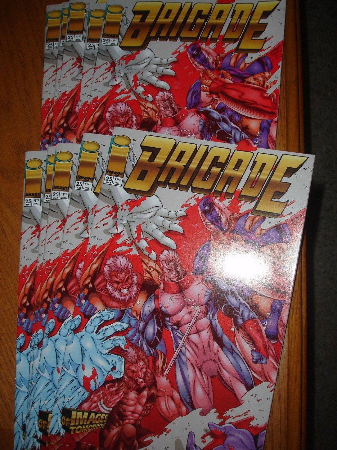 Brigade #25 10 issue lot