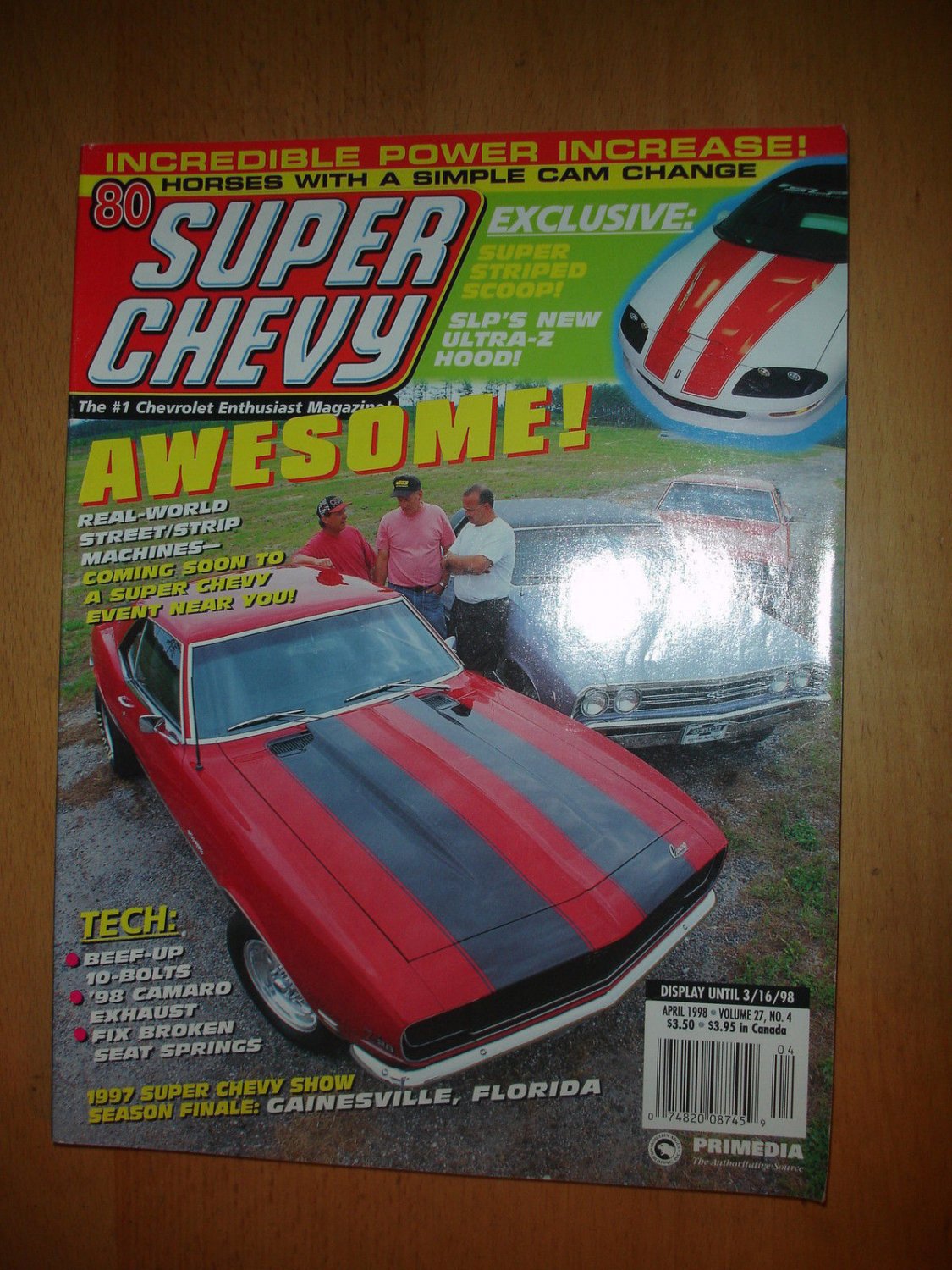 Super Chevy Magazine April 1998