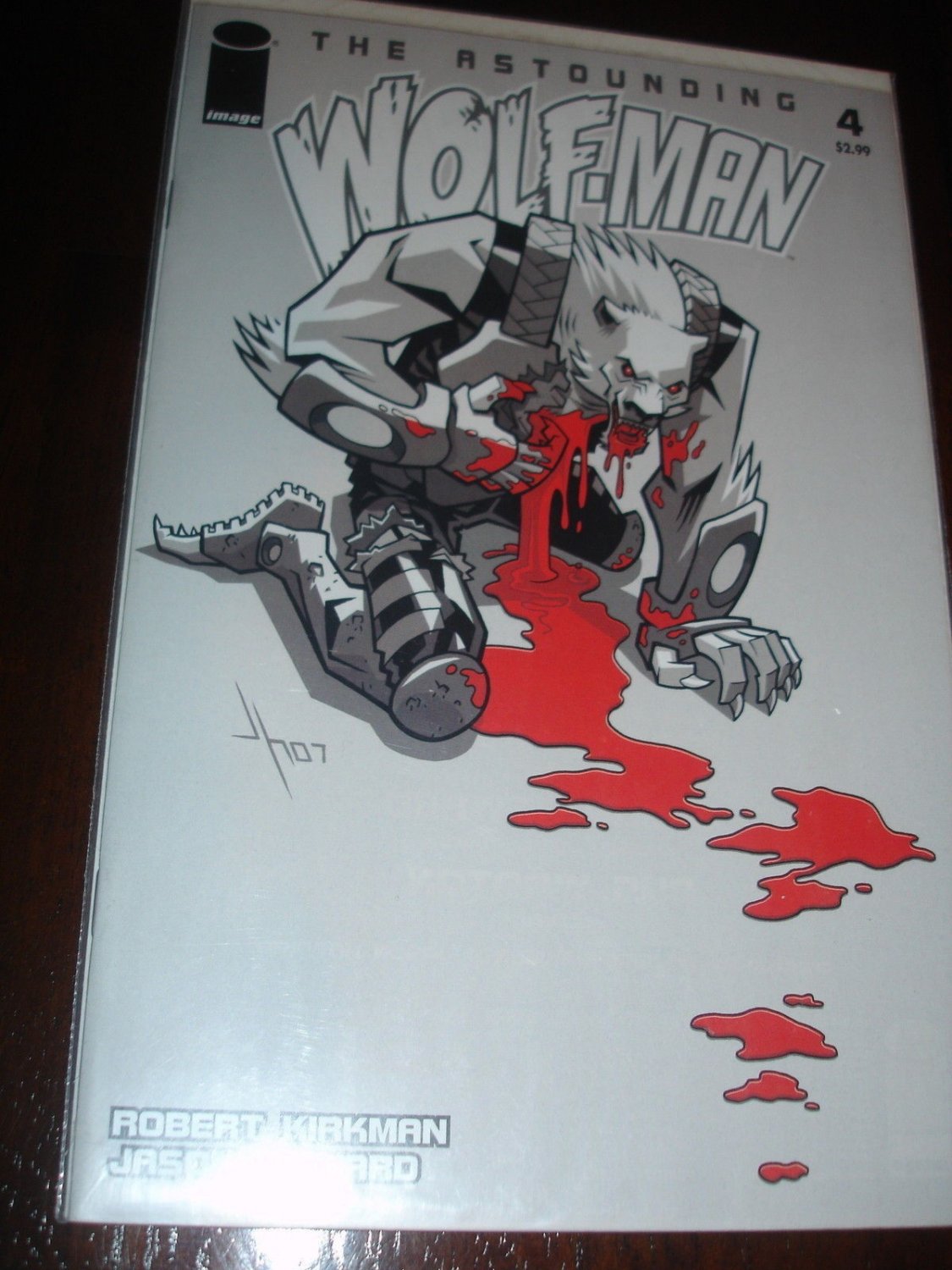 ASTOUNDING WOLF-MAN  #4 Kirkman