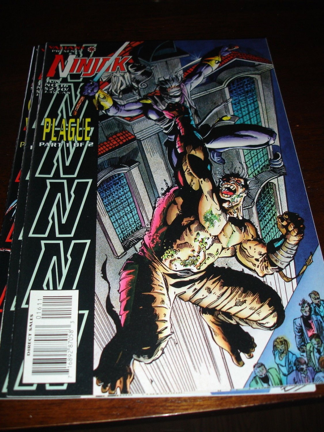 Ninjak # 16  Valiant
