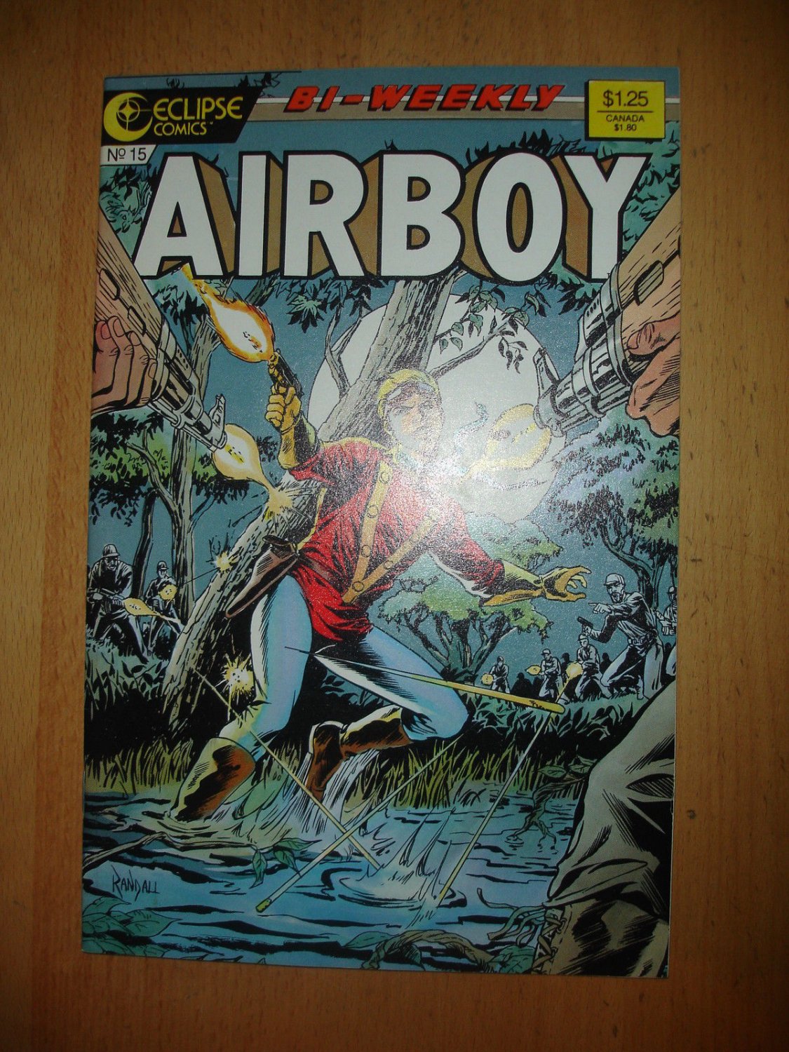 AIRBOY #15 (1987) - ECLIPSE COMICS