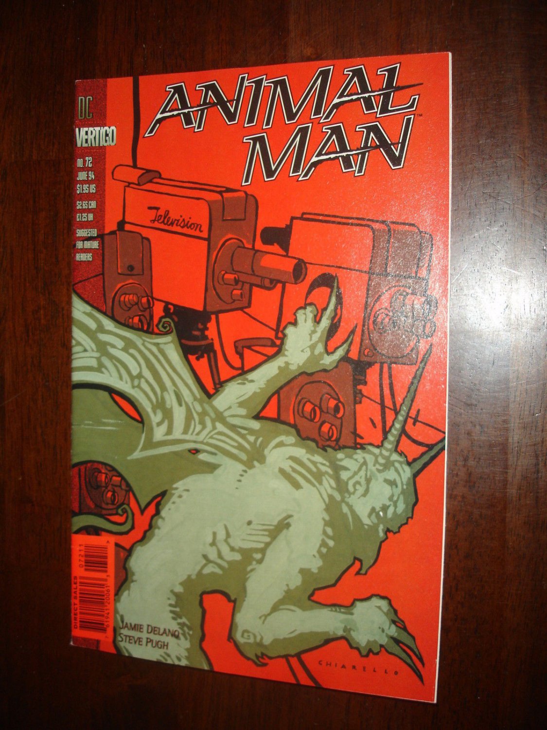 Animal Man Vertigo #72
