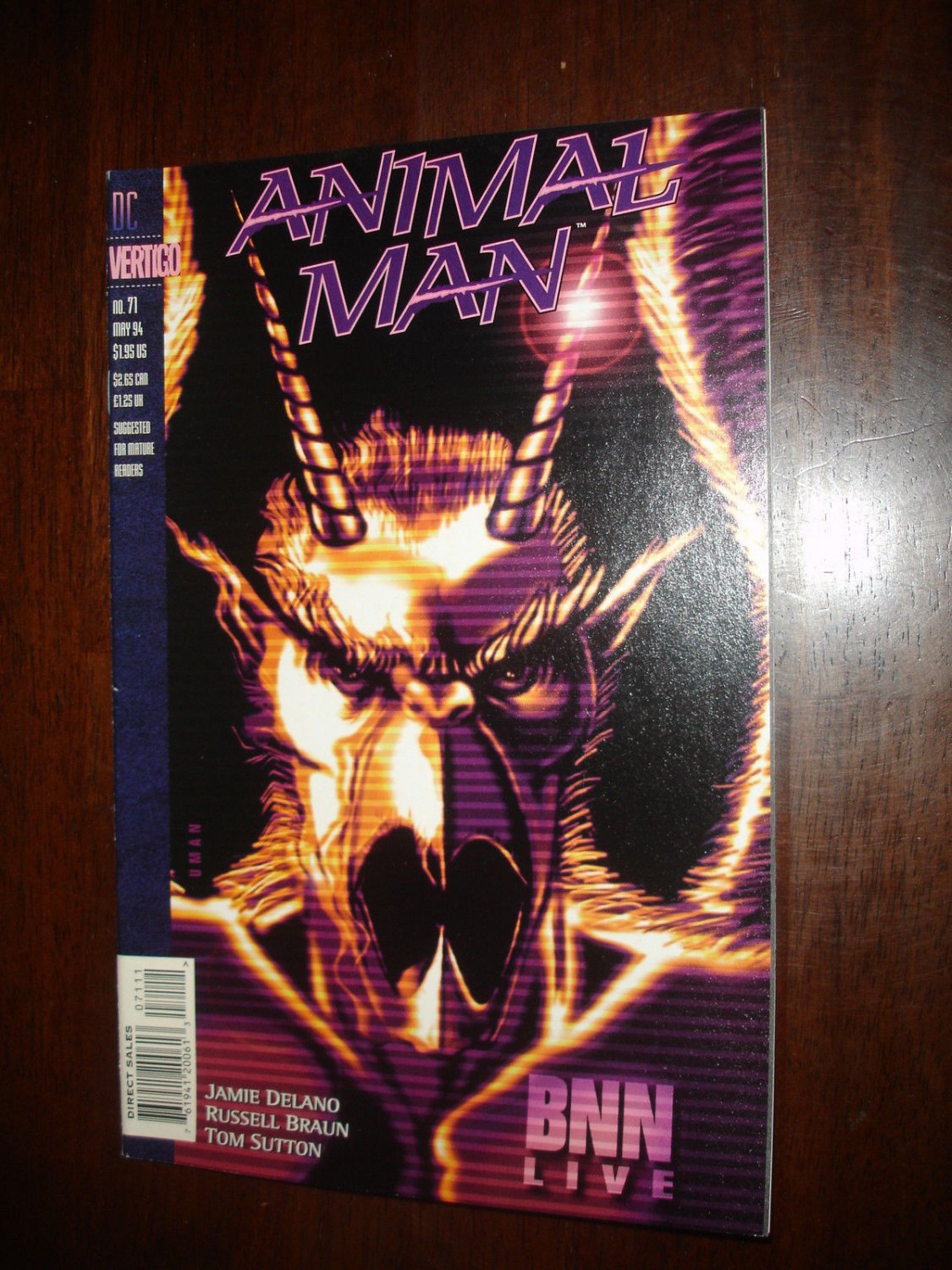 Animal Man Vertigo #71