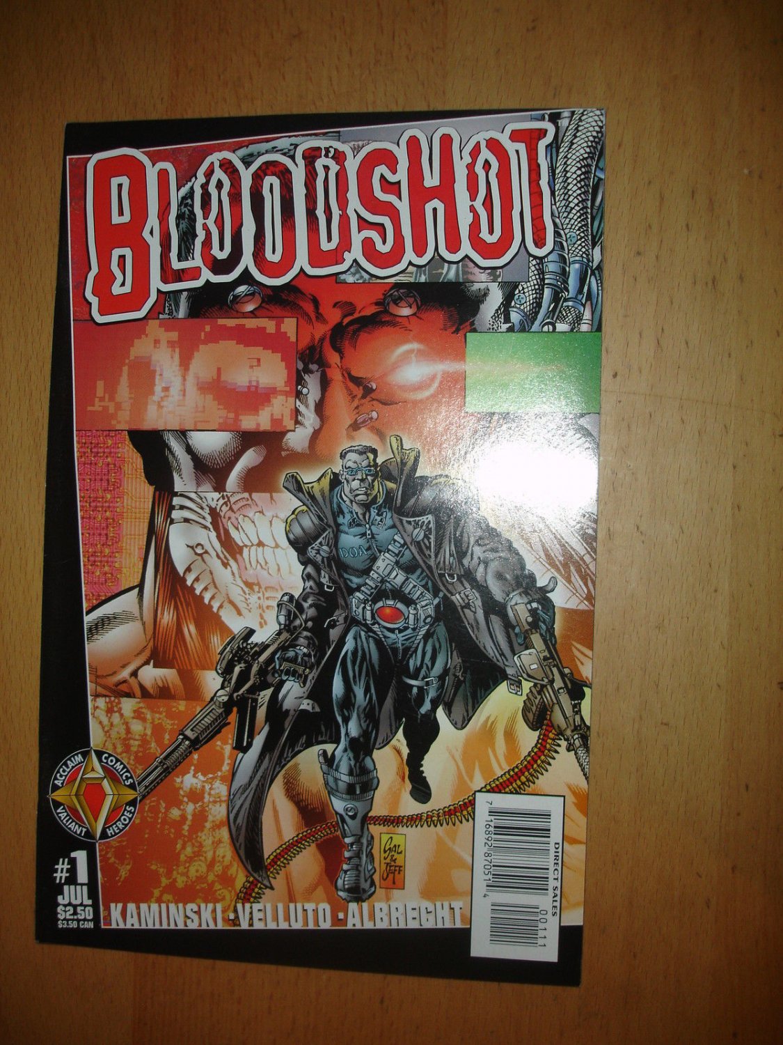 Bloodshot #1  Volume 2 Valiant