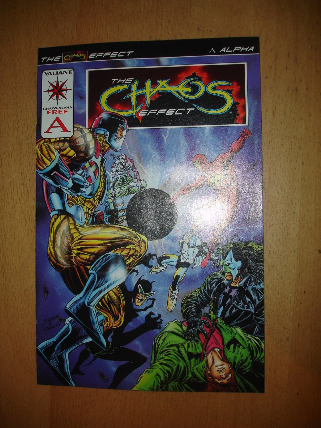 The Chaos Effect Alpha #1  Valiant