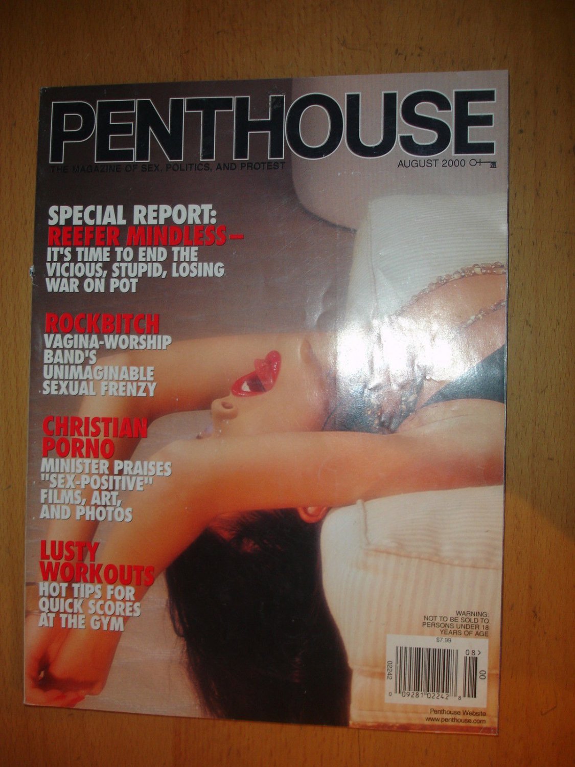 Penthouse August 2000  Combine shipping and save