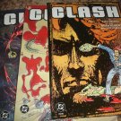 Clash #1-3, complete run, Tom Veitch, prestige format