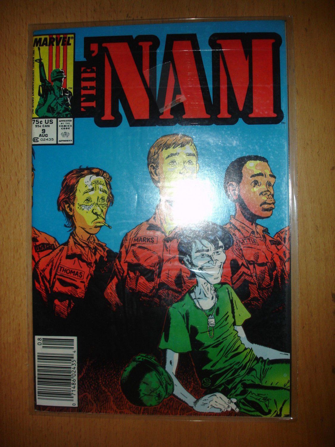 The Nam #9   Marvel Comic Book Vietnam War