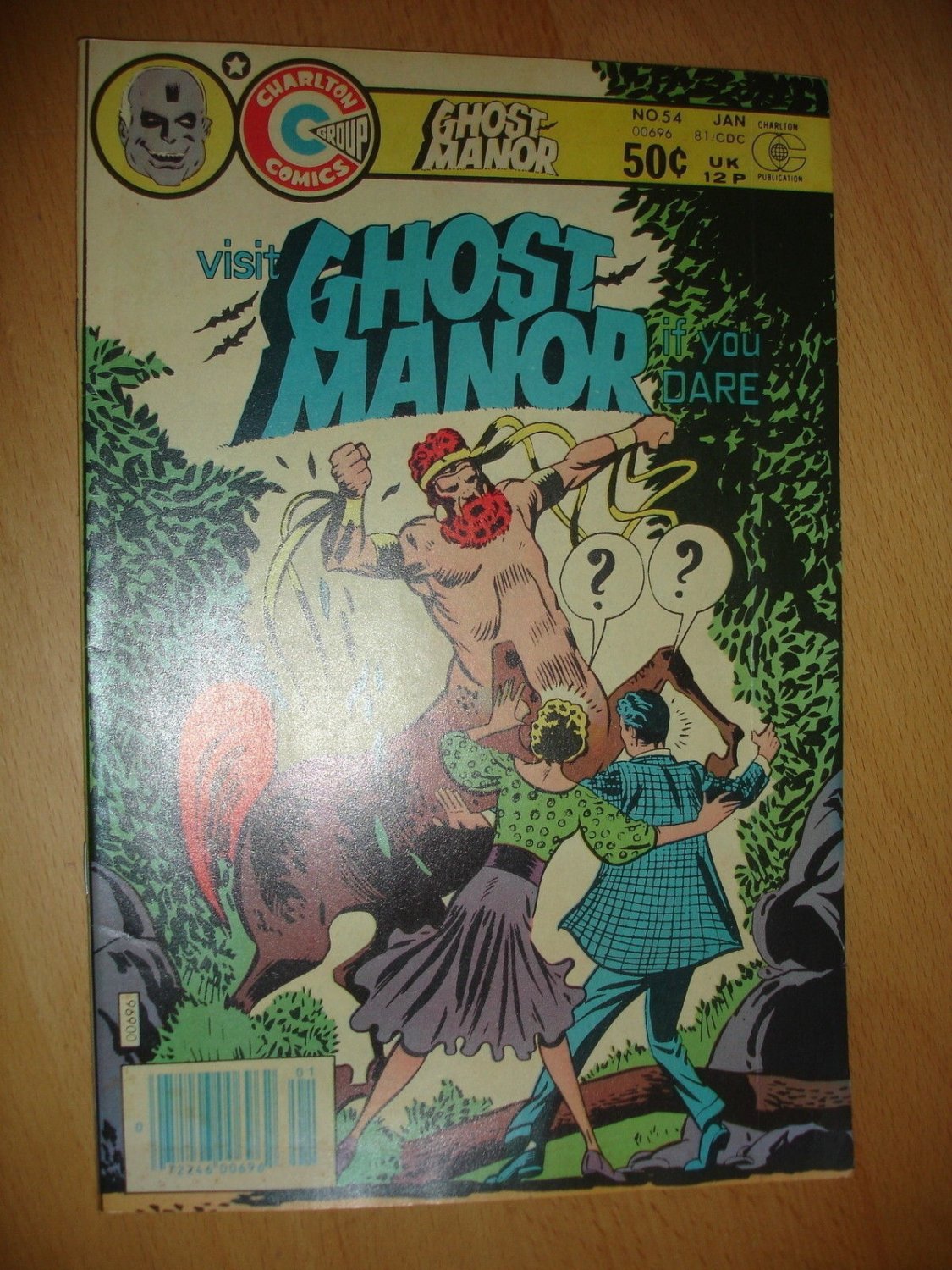 Visit Ghost Manor #54 Charlton Comics