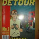 DETOUR #1 ILLUSTRATED MAGAZINE by ED BRUBAKER 1997 ALTERNATIVE PRESS
