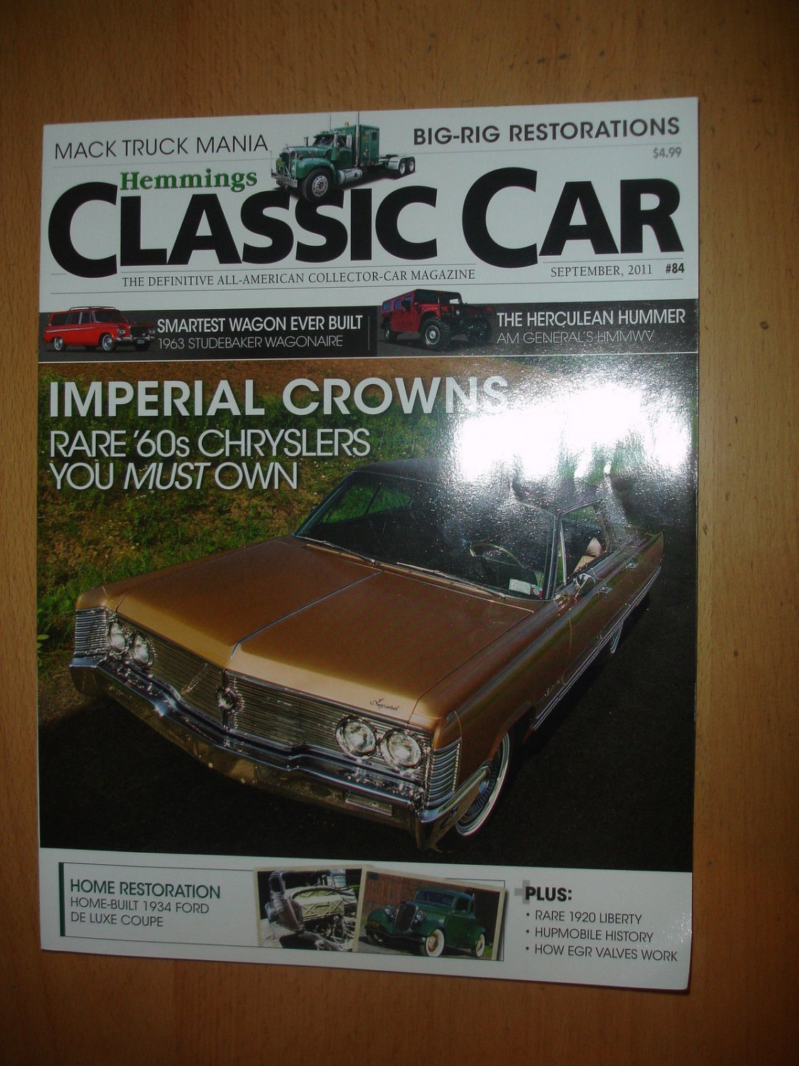 Hemmings Classic Car #84 September  2011