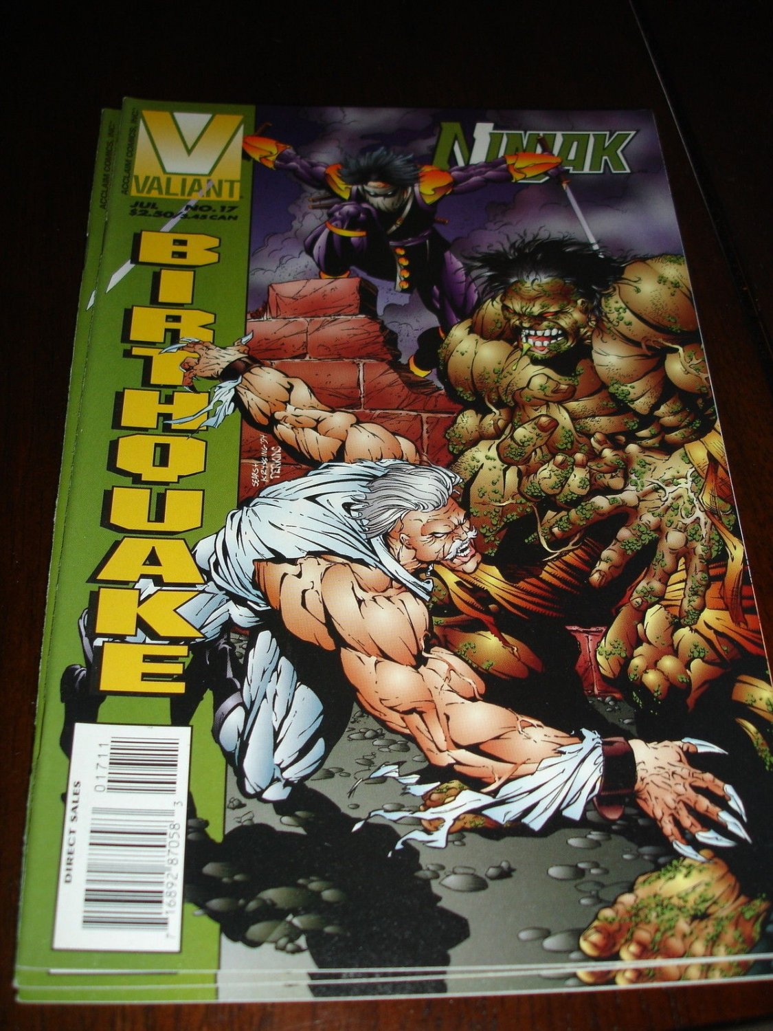 Ninjak # 17  Valiant