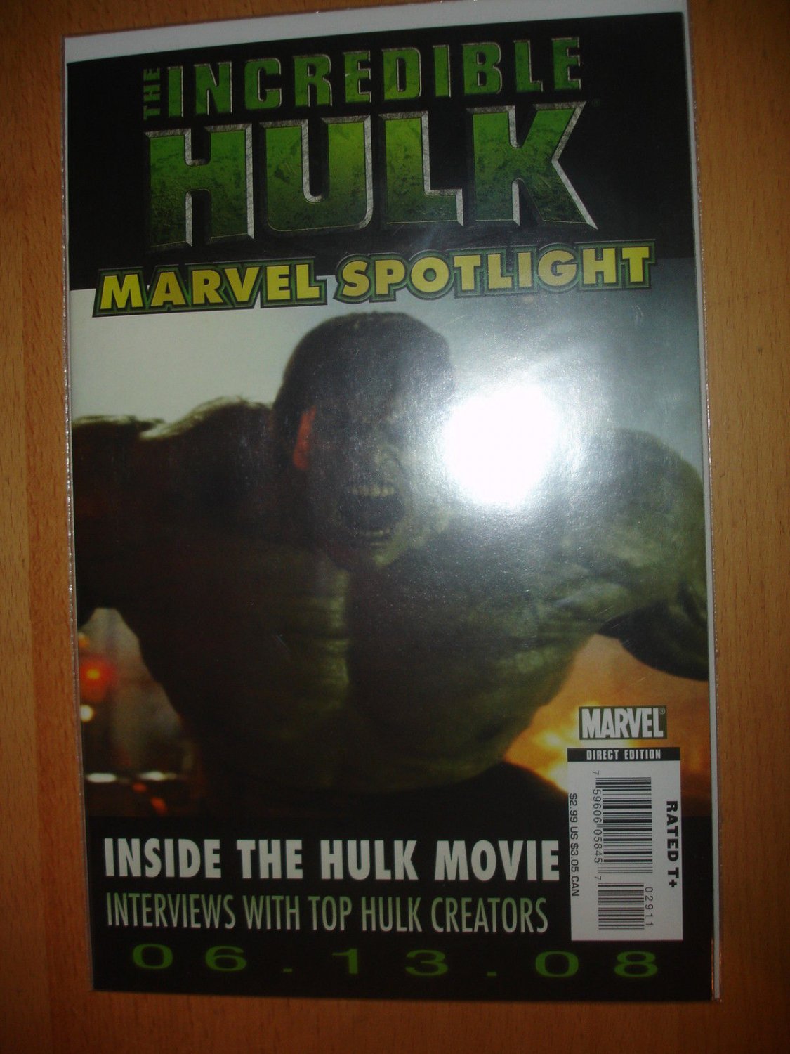 Incredible Hulk Marvel Spotlight one-shot (Hulk Movie)