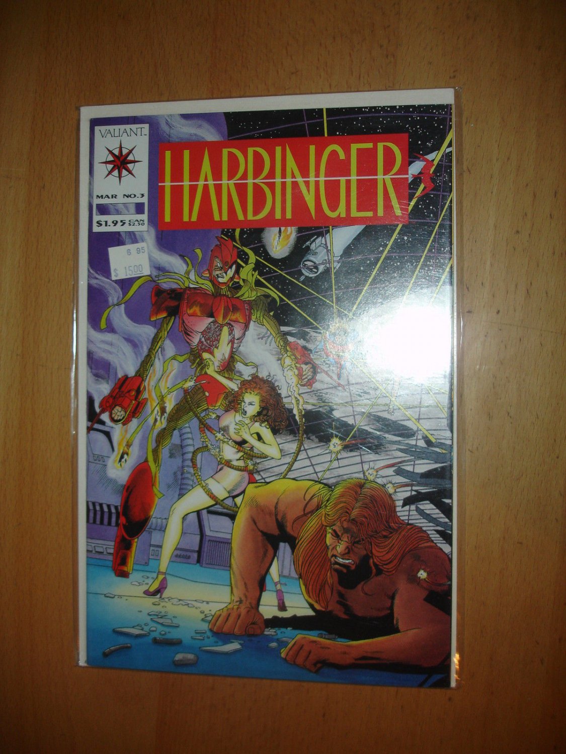 Harbinger  #3  Valiant No  Coupon