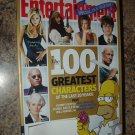 Entertainment Weekly Magazine #1105 / 1106 June 2010 100 Greatest Characters