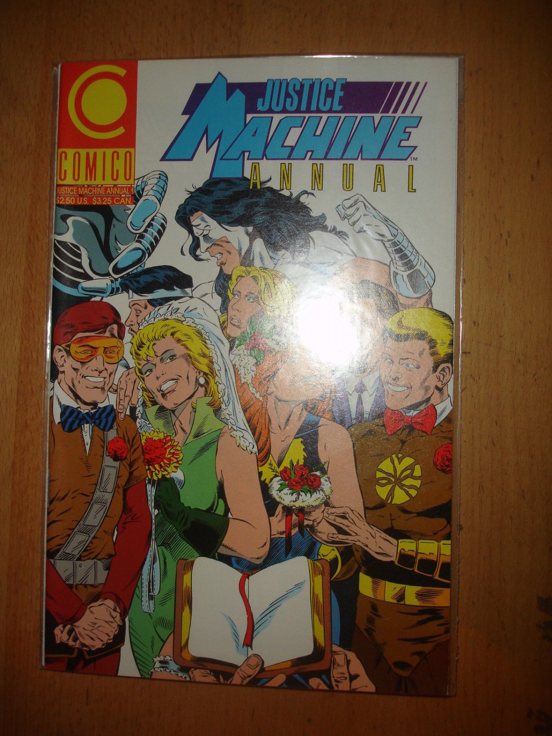 JUSTICE MACHINE Annual #1 COMICO