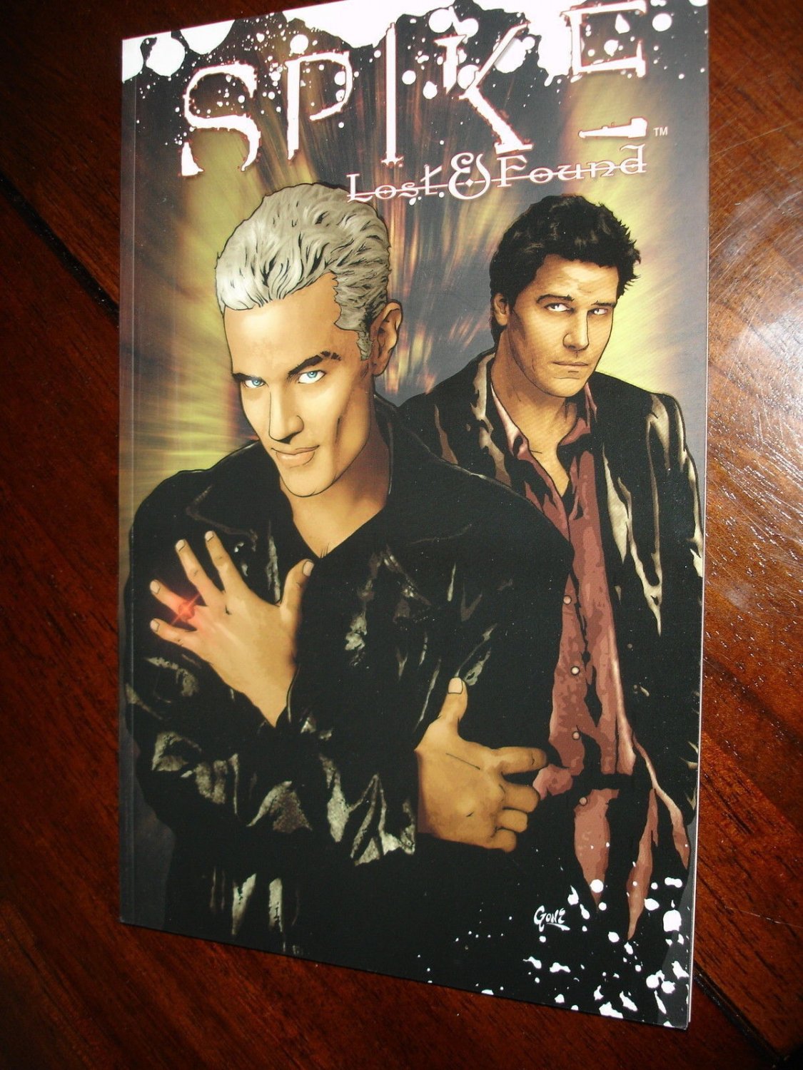Spike Lost & Found One Shot comic book TPB Buffy Angel