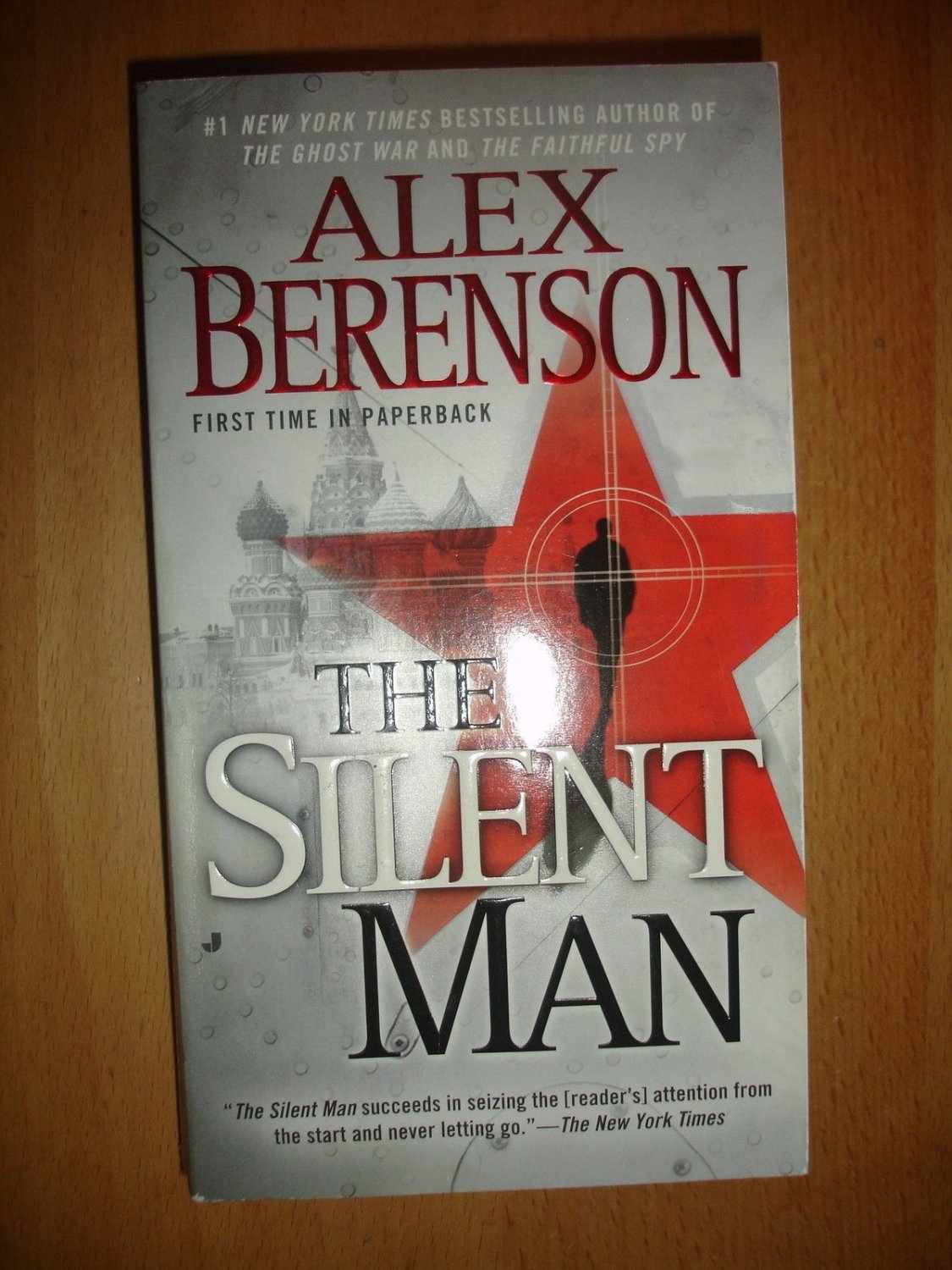 The Silent Man by Alex Berenson (2010, Paperback)