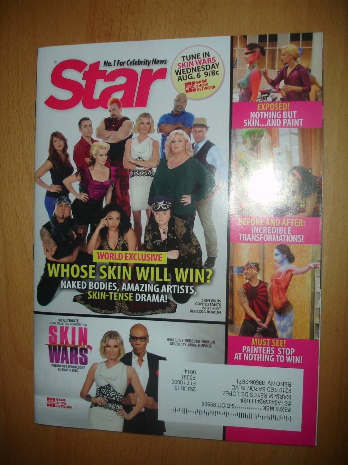 STAR AUGUST 11th  2014 Aniston Taylor Levine