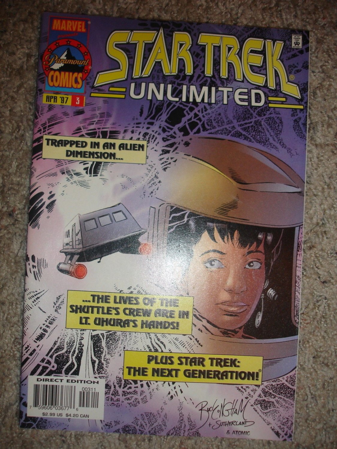 Star Trek Unlimited #3 Marvel