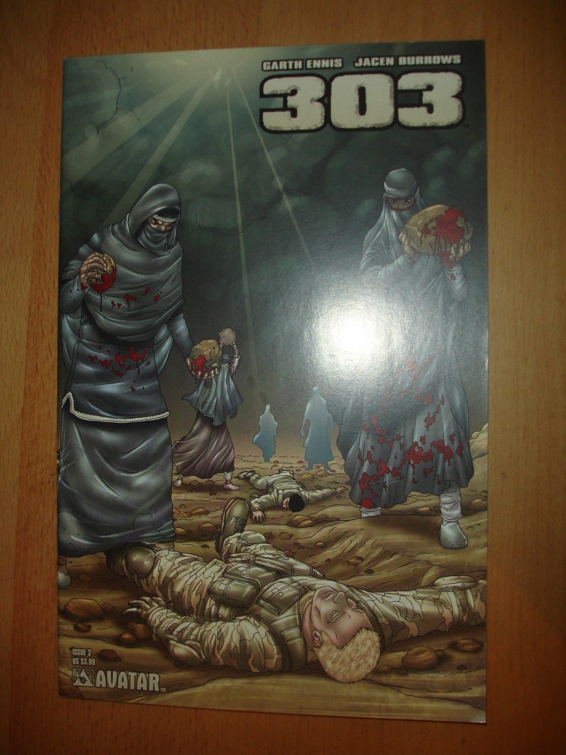 303 #3 Garth Ennis Avatar