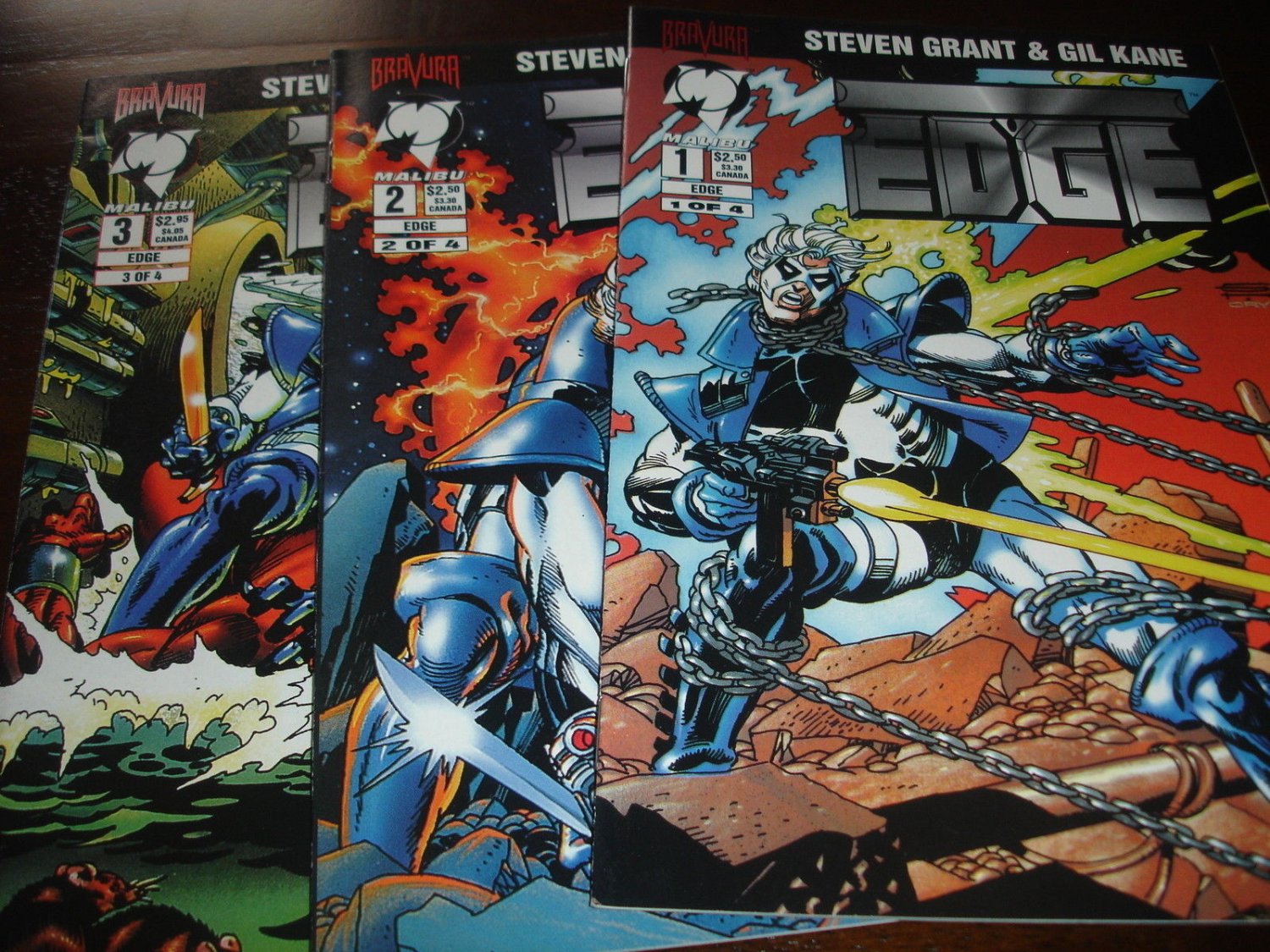 Edge Bravura #1, 2, 3
