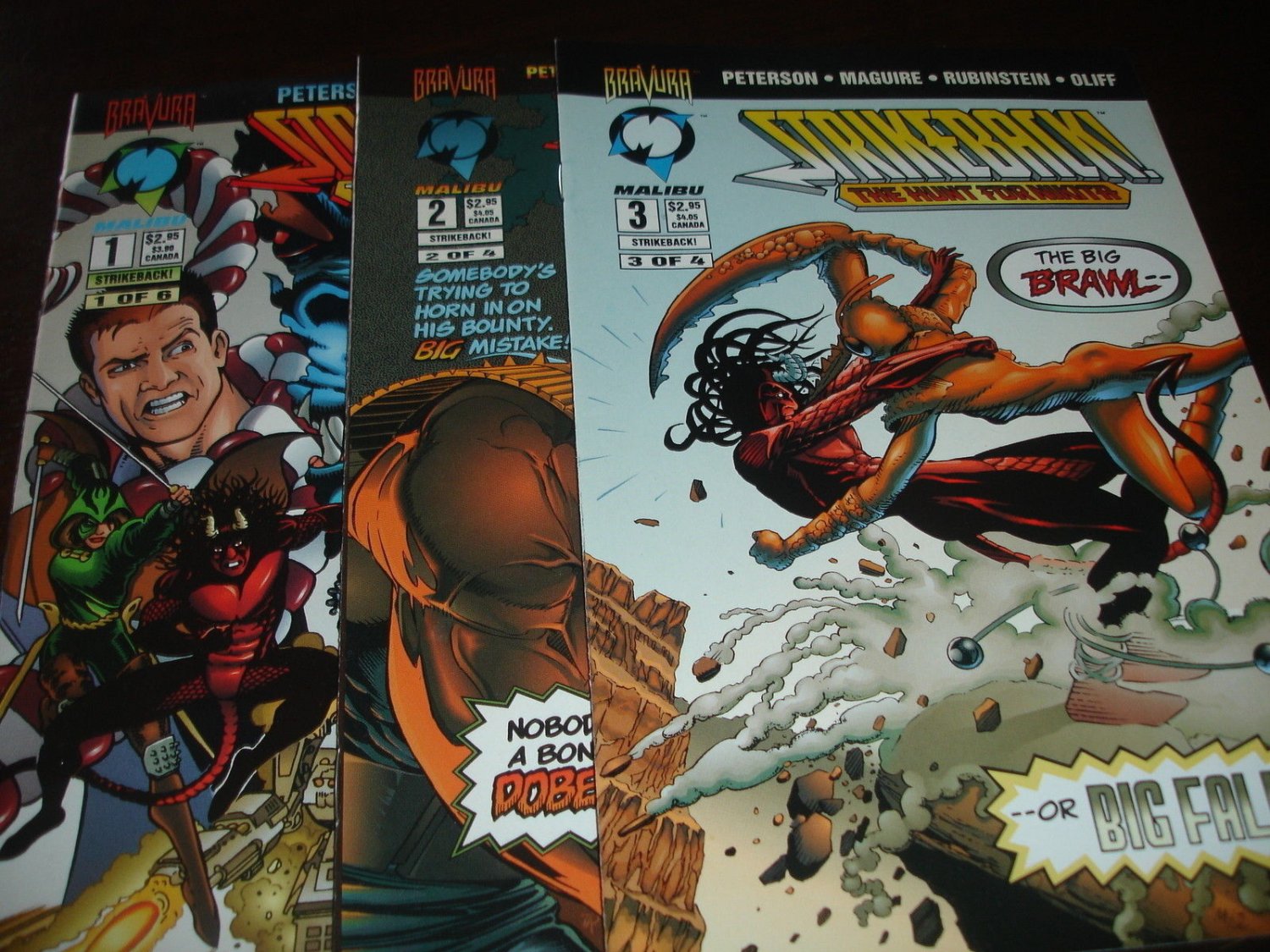 Strikeback #1, 2, 3 Bravura