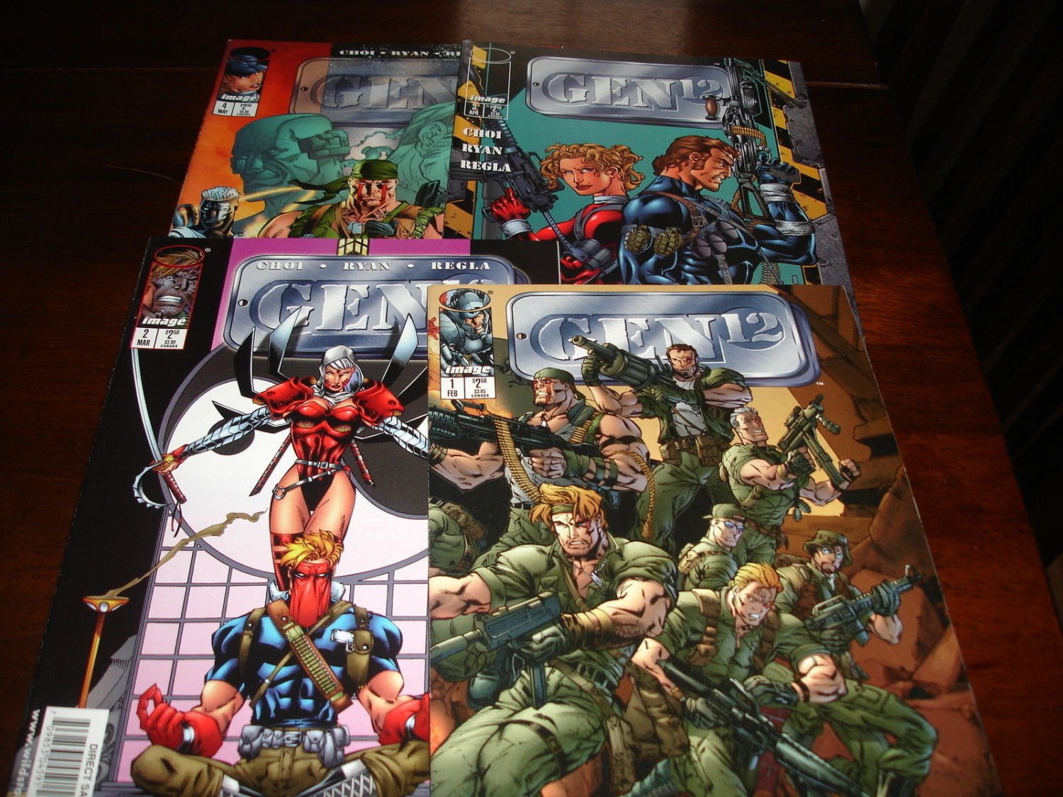 GEN 12 #1, 2, 3, 4