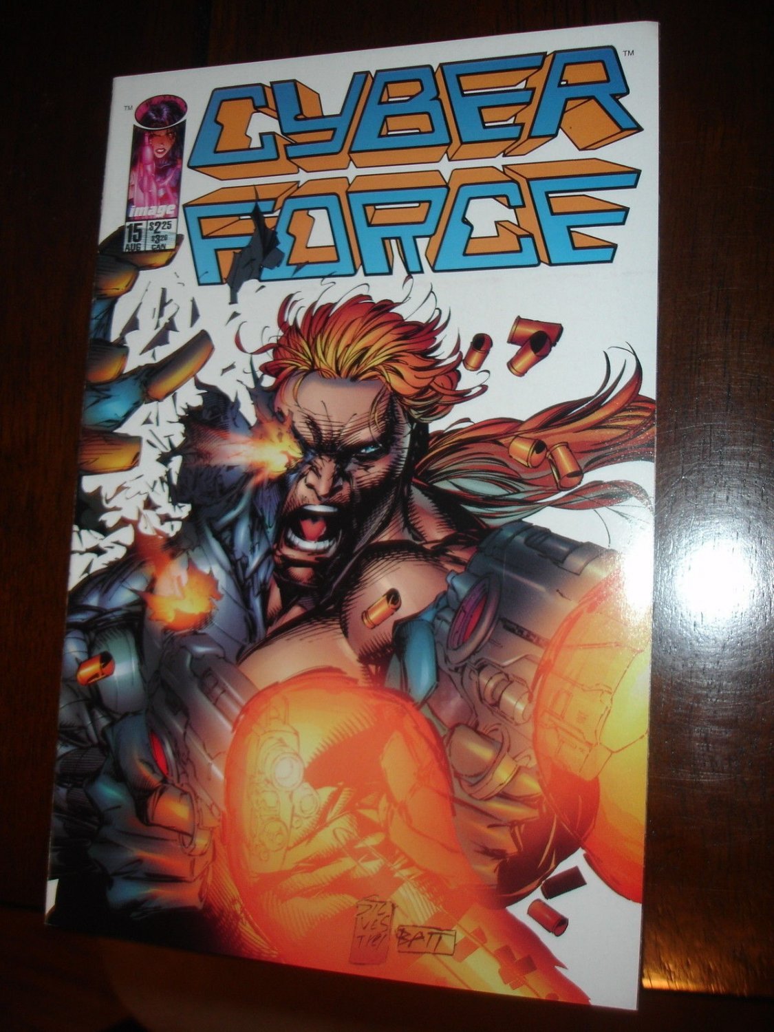CYBER FORCE  #15  Combine shipping and save!!!!!!!!!!!
