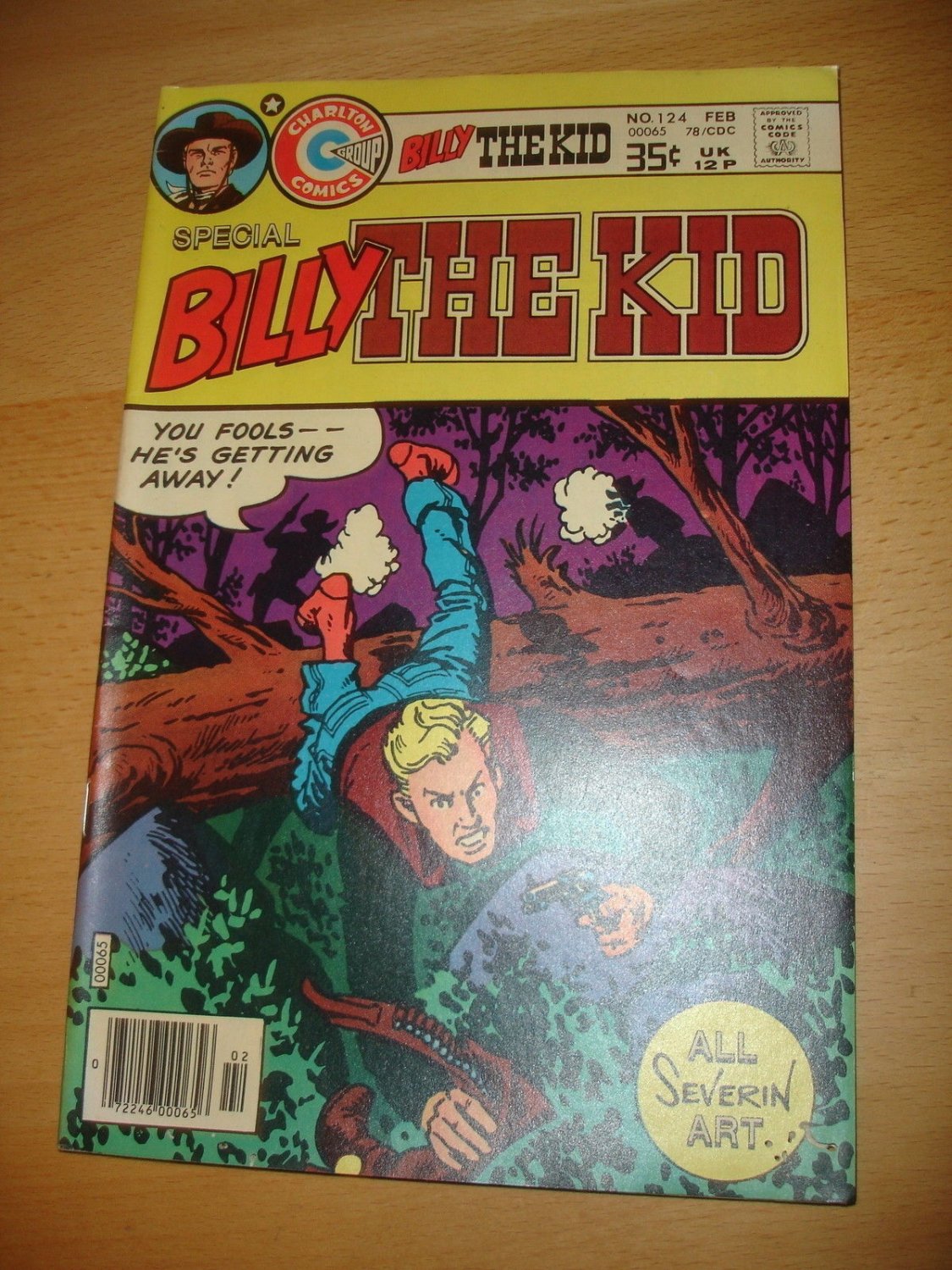Billy the Kid #124 Charlton Comics