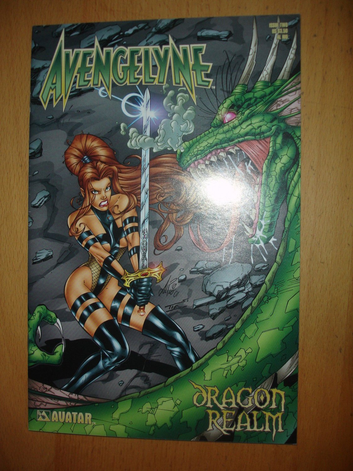 Avengelyne Dragon Realm #2 Rio cover