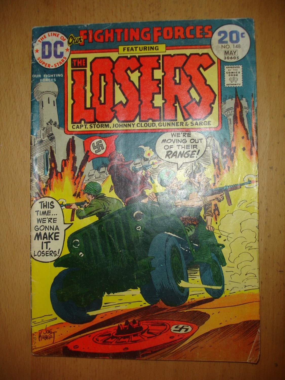 Our Fighting Forces  Featuring the Losers #148