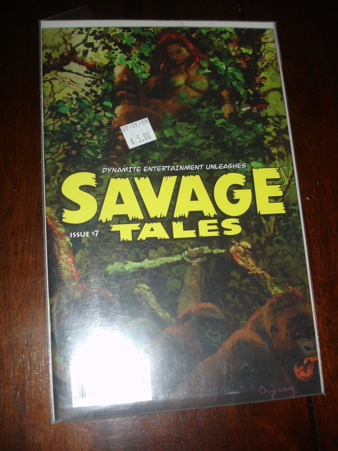 Savage Tales (2007 Dynamite Entertainment) #7