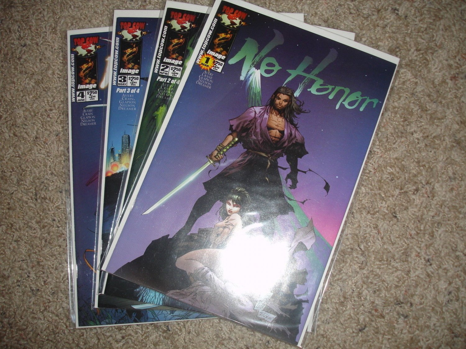 NO HONOR (2001 IM) 1-4 complete story