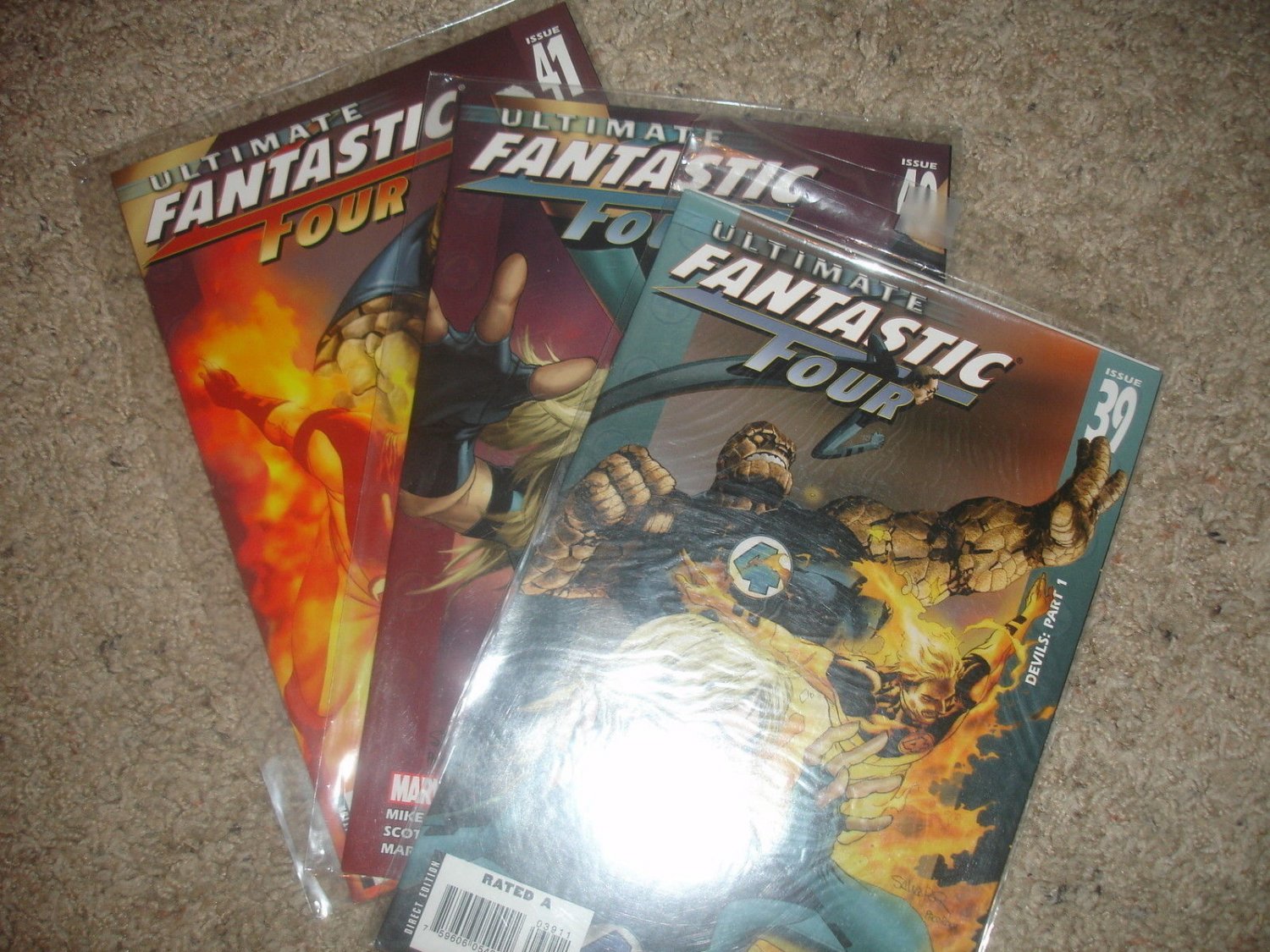 Ultimate Fantastic Four #39, #40, #41