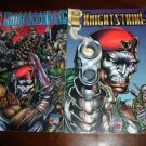 Operation Knightstrike #1 #2 RMH covers