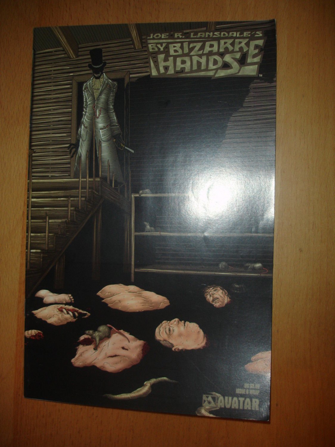By Bizarre Hands #6 Wrap Cover Joe R. Lansdale