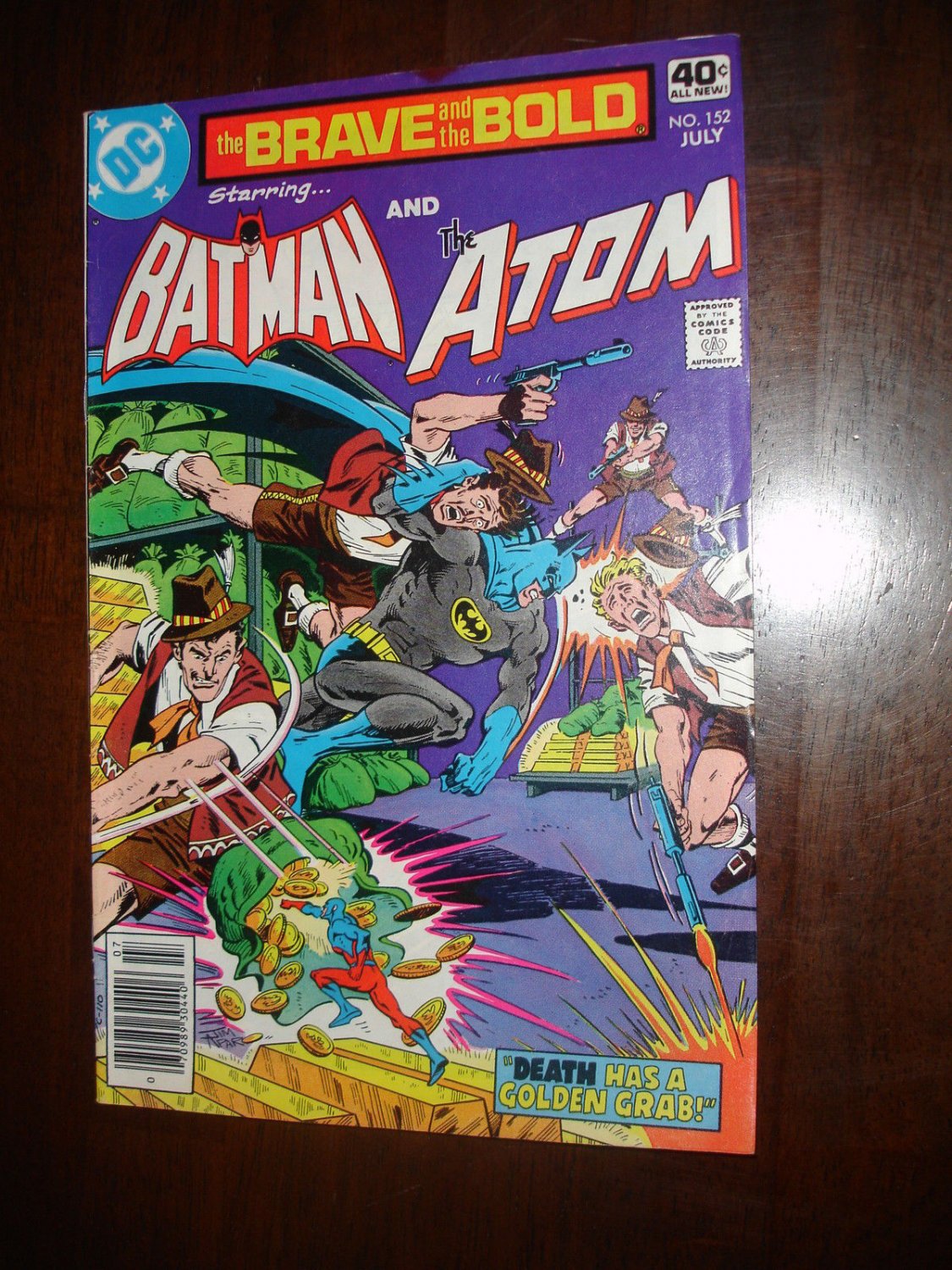 The Brave and the Bold #152 Batman and Atom
