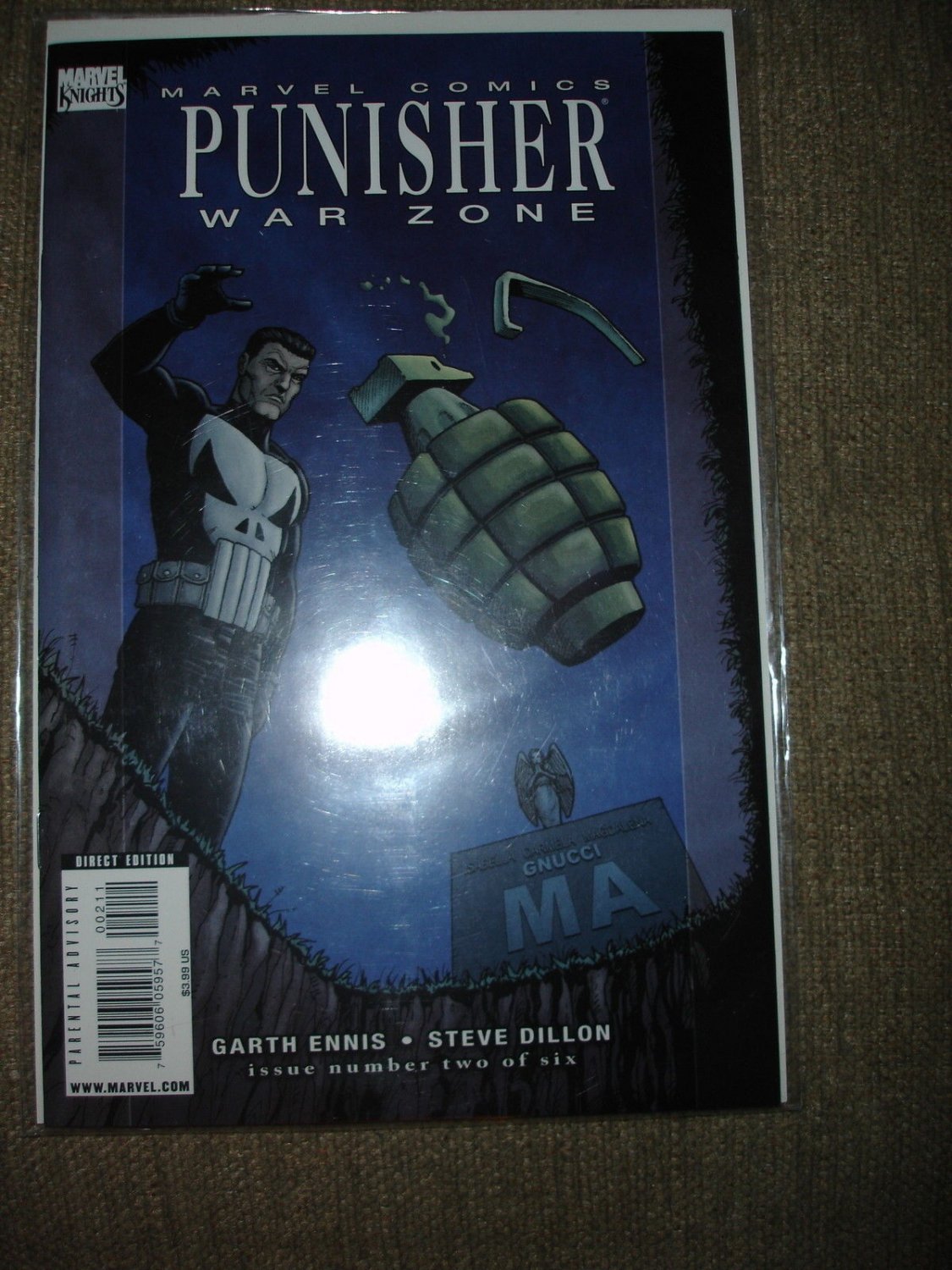 PUNISHER WAR ZONE #2 GARTH ENNIS/STEVE DILLON