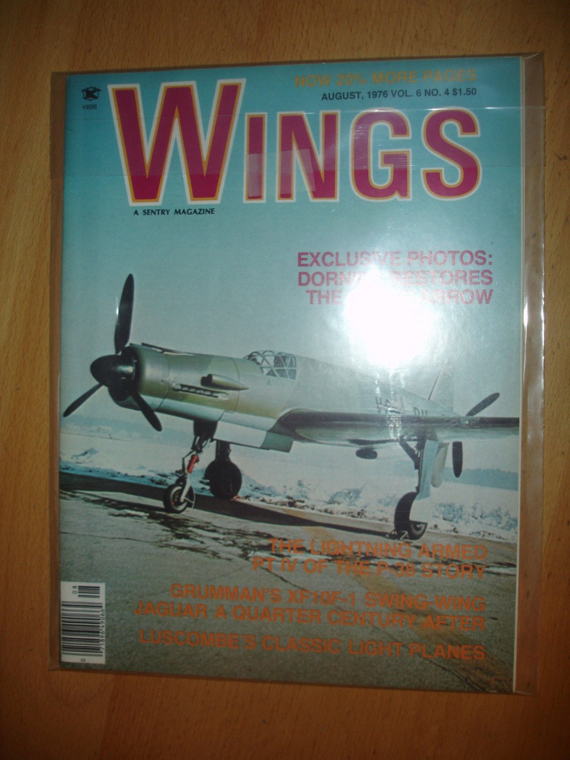 Wings Magazine  August 1976 Volume 6 #4