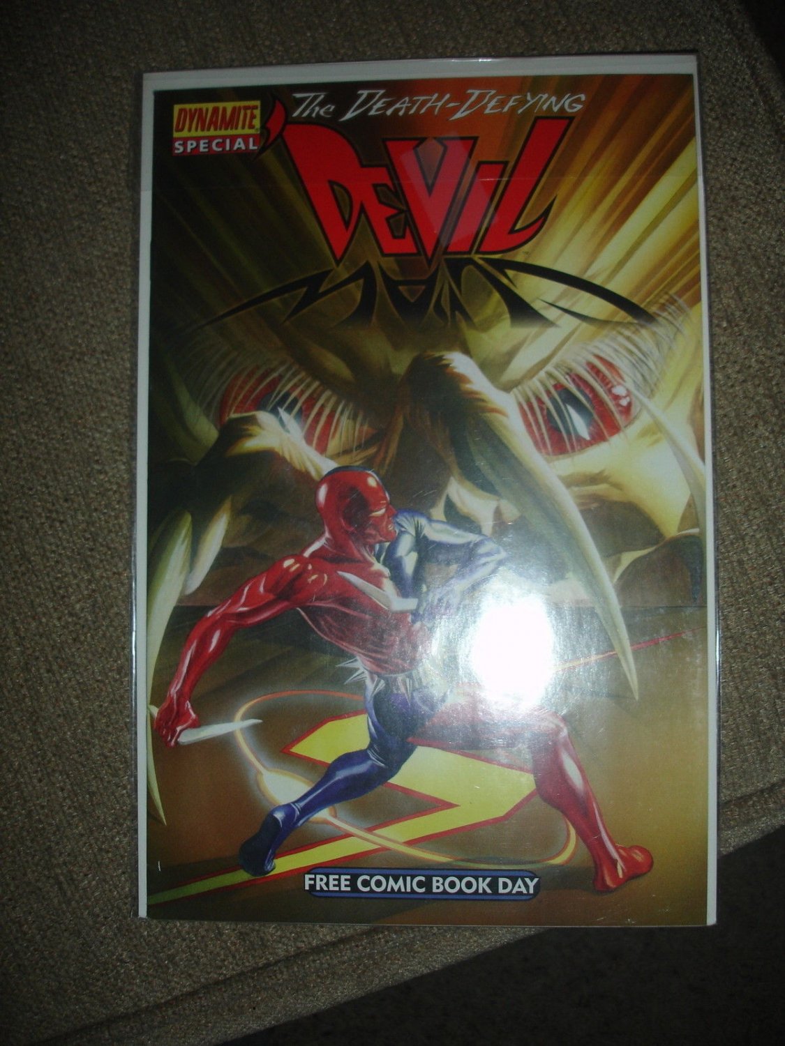PROJECT SUPERHEROES #2 Dynamite Comics Devil / The Flame